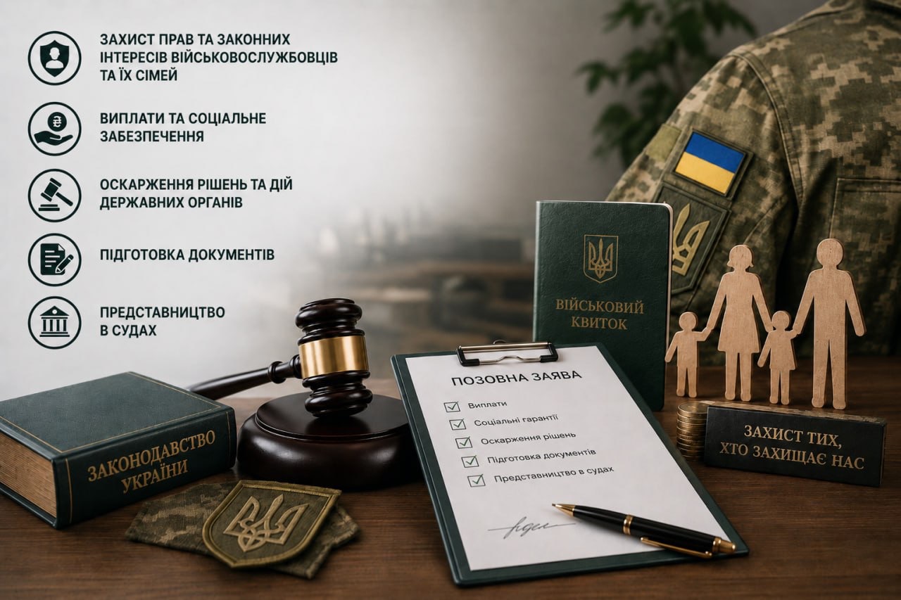 Військове право — захист прав військовослужбовців та їх сімей